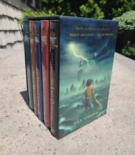 Usado, Percy Jackson and the Olympians HC Box Set Rick Riordan 1st Edition Disney *READ comprar usado  Enviando para Brazil