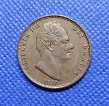 1837 halfpenny william for sale  ALFRETON