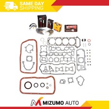 Usado, Conjunto completo de anéis de rolamentos de junta ajuste 89-92 Nissan Axxess Stanza KA24E comprar usado  Enviando para Brazil