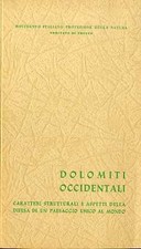 Dolomiti occidentali caratteri usato  Italia