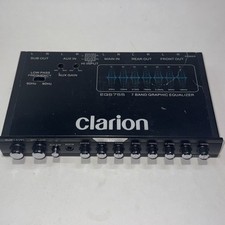 Clarion EQS755 equalizador de 7 bandas somente unidade sem cabos comprar usado  Enviando para Brazil