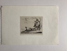 Antique etching figures for sale  UK
