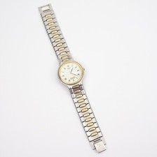 Relógio masculino de quartzo SEIKO 5H23-6B90 34mm raro janela dupla dia/data dois tons SS comprar usado  Enviando para Brazil