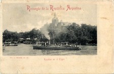 Recuerdo de la Republica Argentina - Regatas en el Tigre -154464 comprar usado  Enviando para Brazil