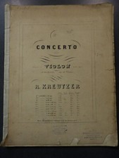 Kreutzer 19e concerto d'occasion  Fontenay-le-Fleury