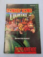 Usado, Donkey Kong Country Super Nintendo 1994 SNES autêntico apenas manual de instruções comprar usado  Enviando para Brazil