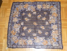 Seidenhalstuch blumenmuster mi gebraucht kaufen  Deutschland