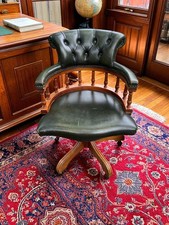 Green captain chair for sale  SIDCUP