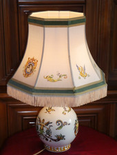 Lampe faience gien d'occasion  Pont-l'Abbé