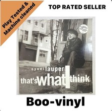 Cyndi lauper think for sale  DONCASTER