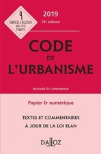 Code urbanisme 2019 d'occasion  France