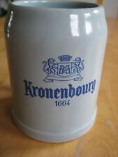 Steinzeug bierkrug kronenbourg gebraucht kaufen  Krefeld