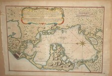 Mapa de Cartagena Colômbia Ulloa 1752 comprar usado  Enviando para Brazil