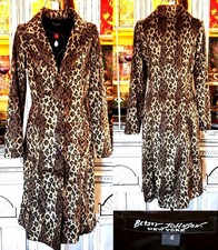Jaqueta Casaco Vintage Betsey Johnson Nova York Leopardo Veludo Sobreposição de Cobra P comprar usado  Enviando para Brazil