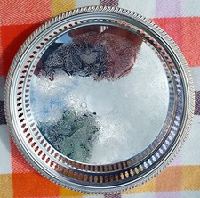 Round tray decorative for sale  GRANTHAM