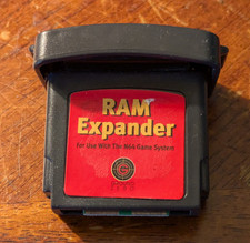 Expansor de RAM Nintendo N64 Expansion Pak Ground Zero Testado Funcionando comprar usado  Enviando para Brazil