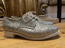 Topshop silver glitter for sale  BRIGHTON