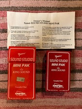 1989 Nobels Sound Studio Mini Pak Kramer amplificador de fone de ouvido distorção com caixa, usado comprar usado  Enviando para Brazil