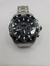 Invicta Pro Diver 26074 relógio cronógrafo 48mm – mostrador preto – aço inoxidável – comprar usado  Enviando para Brazil