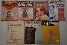 Lot vintage song for sale  Issaquah