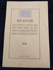 fascio fascismo usato  Crevacuore