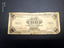 Banconota13 lire 1000 usato  Trambileno