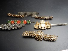 Lot barrettes cheveux d'occasion  Saint-Révérien