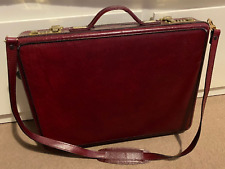 Vintage oxblood leather for sale  KNUTSFORD