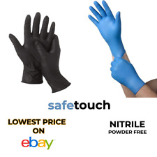 Disposable black nitrile for sale  PRESTON