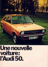 Catalogue brochure Audi 50 08/1974 France comprar usado  Enviando para Brazil