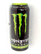Energy Drink MONSTER Zero Sugar lata vazia 500 ml. Ucrânia 2025 abertura inferior! 🇺🇦 comprar usado  Enviando para Brazil