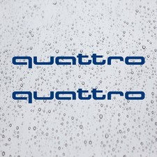 Quattro decal vinyl for sale  Los Angeles