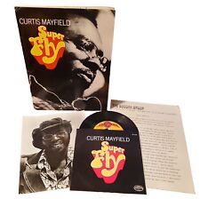 1972 "SUPERFLY" Curtis Mayfield Orig. KIT DE IMPRENSA BUDDHA RECORDS com DJ PROMO 45 comprar usado  Enviando para Brazil