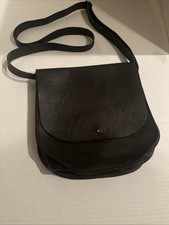 Black leather saddle for sale  Canton