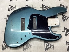 Corpo de baixo Squier contemporâneo jazz J 5 cordas cinza metálico comprar usado  Enviando para Brazil