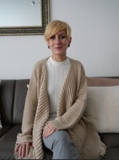 Cardigan strickware handgefert gebraucht kaufen  Leinfelden-Echterdingen