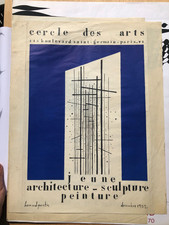 Affiche exposition cercles d'occasion  Paris XVIII
