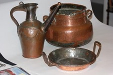 Lot cuivres anciens d'occasion  Bordeaux-