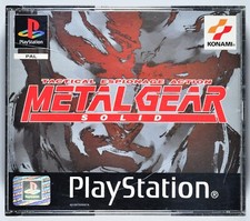 Metal Gear Solid PS1 1999 | PAL | TESTADO | KONAMI | Leia a descrição comprar usado  Enviando para Brazil