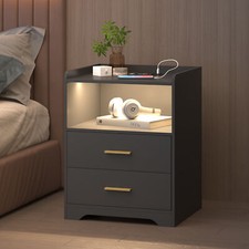 Night stand wireless for sale  Walnut