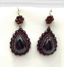 Antique bohemian red for sale  Encino