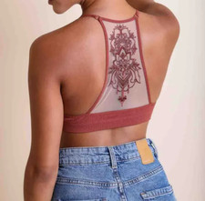 Bustier bralette netzstoff gebraucht kaufen  Hamburg
