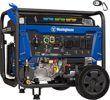 Westinghouse 14500 Peak Watt Tri-Fuel Home Backup gerador portátil elétrico  comprar usado  Enviando para Brazil