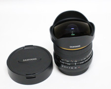 Lente SAMYANG 8mm f/3.5 olho de peixe CS para Canon comprar usado  Enviando para Brazil