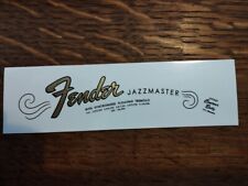 Logo fender jazzmaster d'occasion  Reims