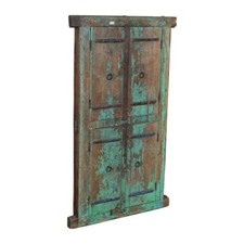 Antique turquoise teak for sale  HONITON