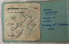 Official hand signed for sale  EPSOM