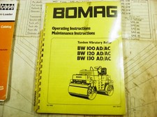 Bomag bw100 bw120 for sale  Minerva