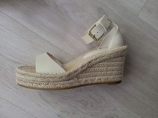 Keilsandalette beige grösse gebraucht kaufen  Oberschleißheim