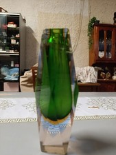 Vaso vetro mandruzzato usato  Floridia
